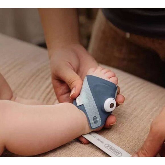 New in box Owlet Dream Accessory Socks, 2 PAIR (Size 1 & 2) - Bedtime Blue - Picture 7 of 7